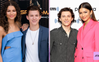 Zendaya and Tom Holland
