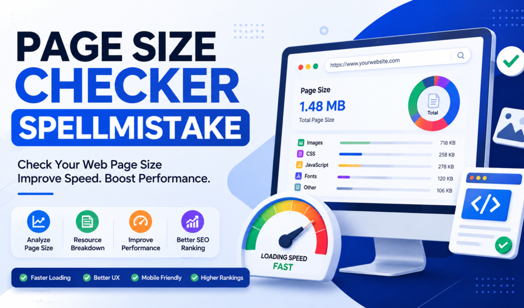 Page Size Checker SpellMistake
