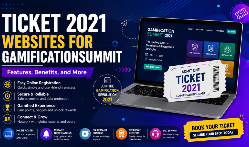Ticket 2021 Websites for GamificationSummit